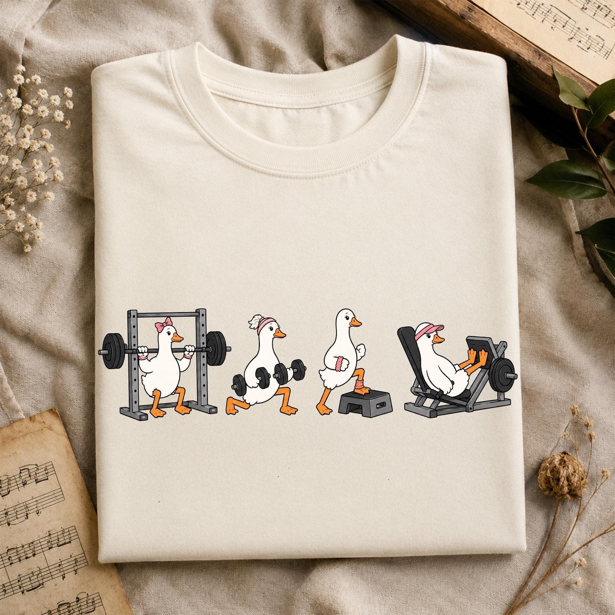 Weightlifting Goose Bumps Fitness T-Shirt