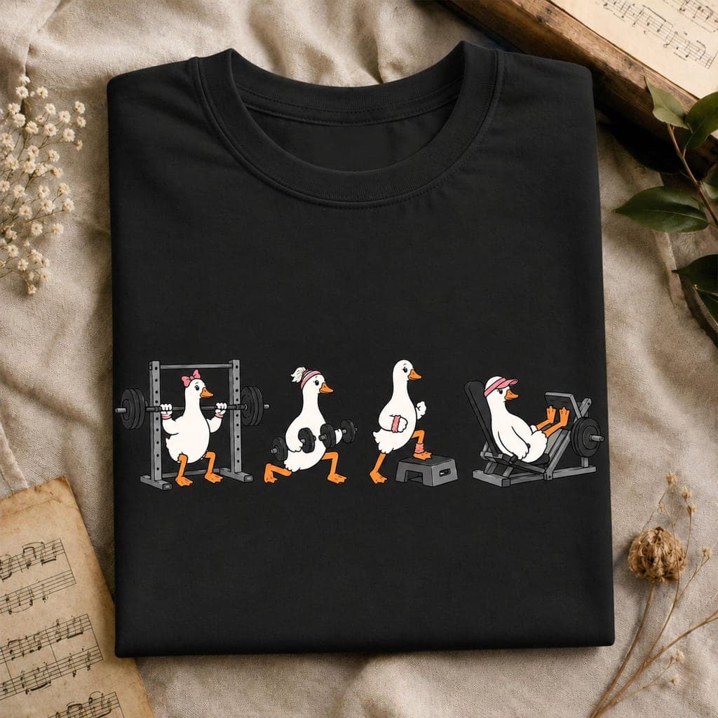 Weightlifting Goose Bumps Fitness T-Shirt