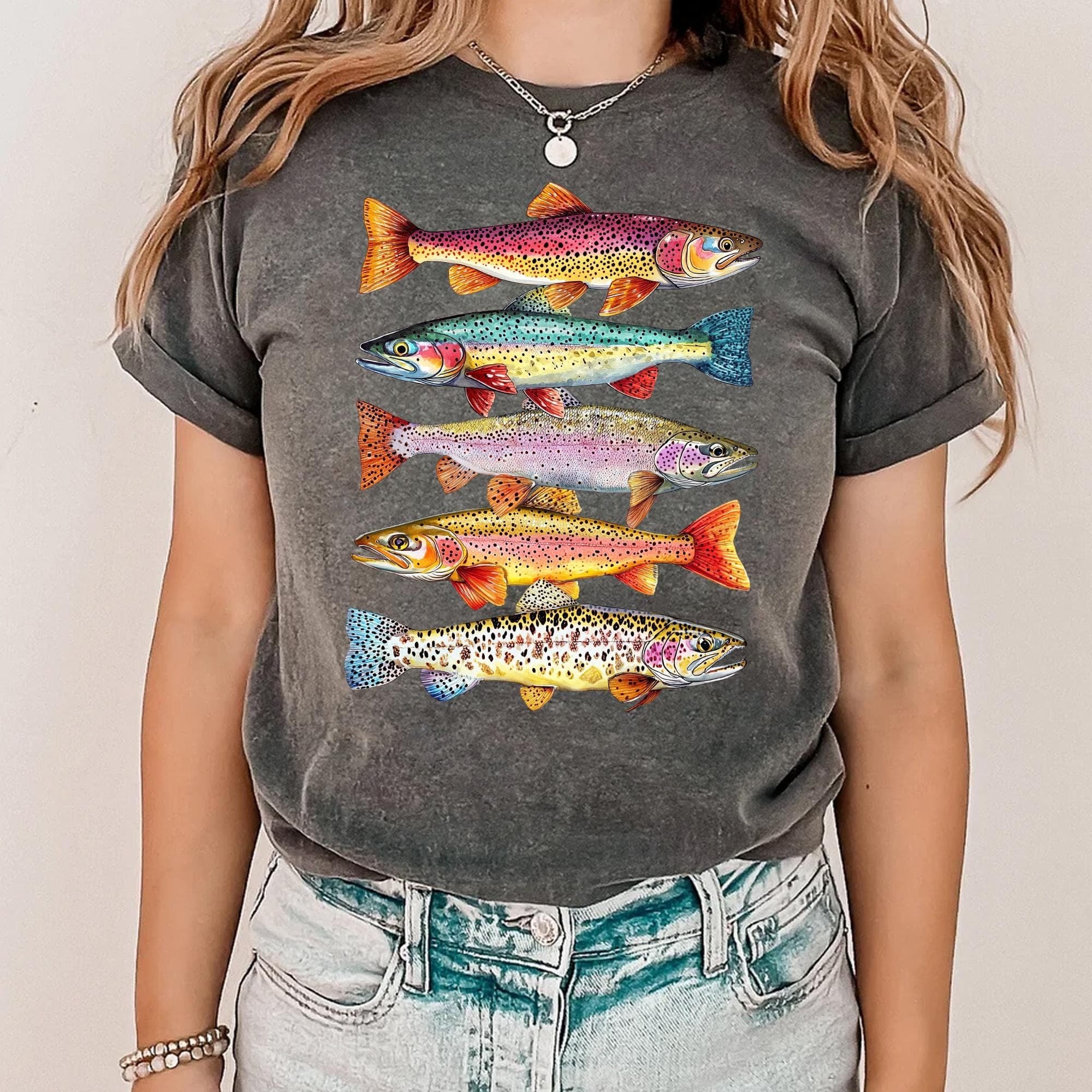 Rainbow Trout Fish T-Shirt