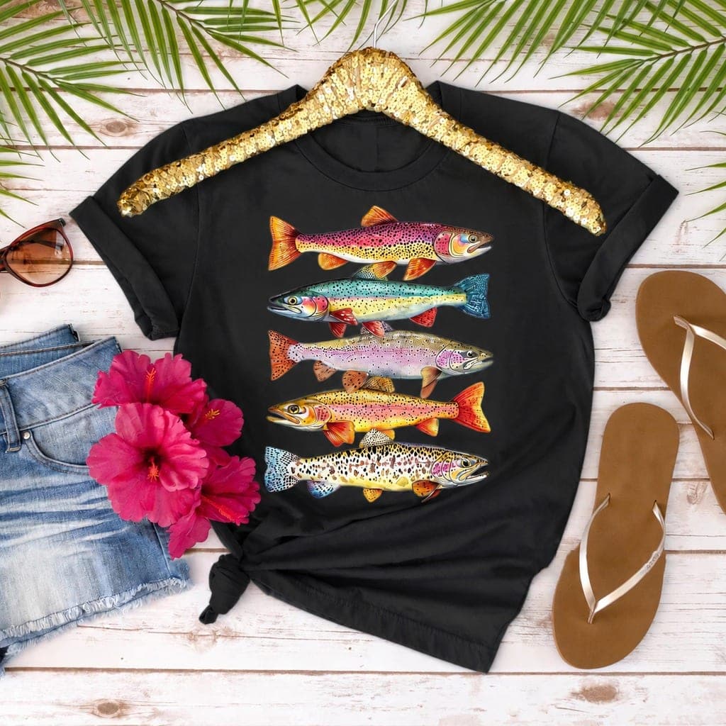 Rainbow Trout Fish T-Shirt