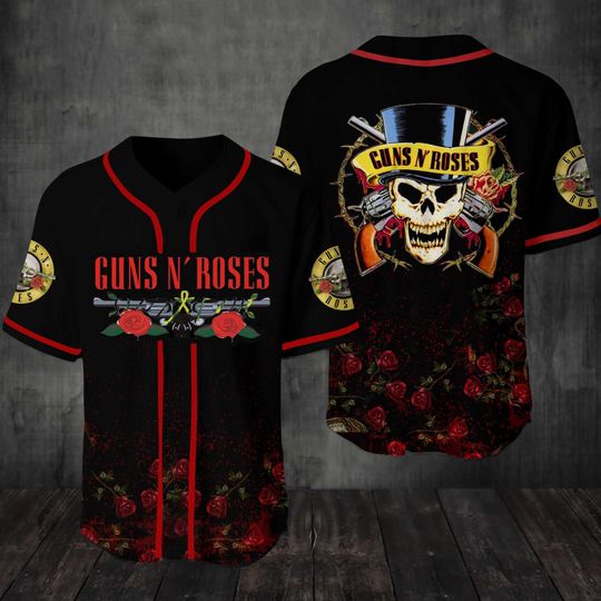 Guns N-roses Baseball Jersey – Ponuna